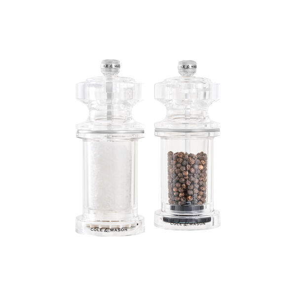 605 Salt and pepper set, akryl, Cole & Mason