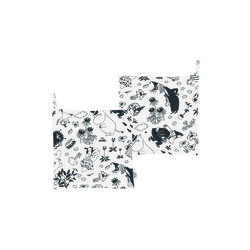 Mumi Grydelapper 2 stk., neutral, Moomin Arabia