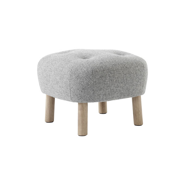 Little Petra VB1 loungestol & fodskammel ATD1, Hallingdal 0130/olieret eg, &Tradition