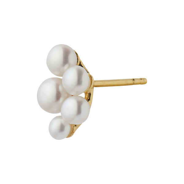 Bloom Pearl Berries Earring Single, gold, Stine A Jewelry