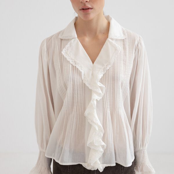 GALIA DK13-263 Blouse, white, PROJECT AJ117
