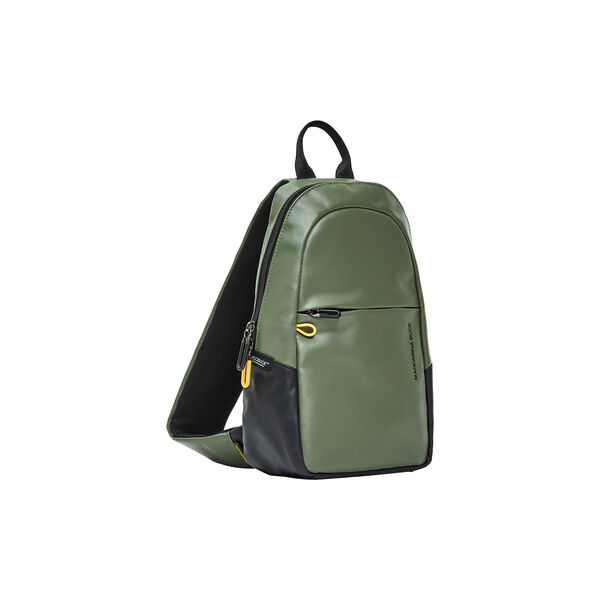 Eco Coated Sling Bag, pine green, Mandarina Duck