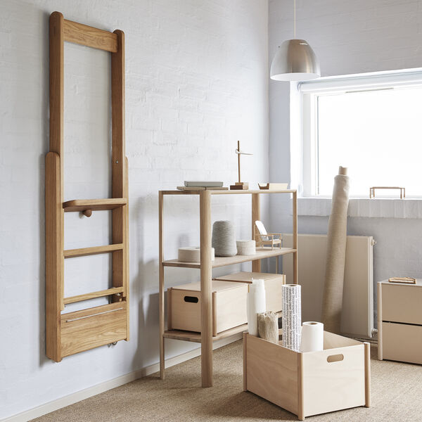 Pillar Storage Box Lid, beech, Form & Refine