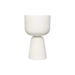 Nappula urtepotte medium, hvid, Iittala