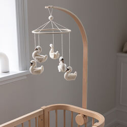 Uro- og sengehimmelholder, wooden edition, Sebra