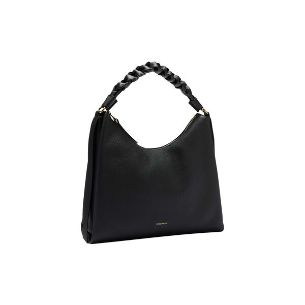Boheme Grana Double Handbag, noir/cuir, Coccinelle