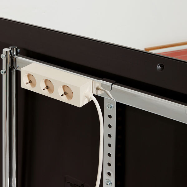 Moon Rollin', chrome, Pedestal