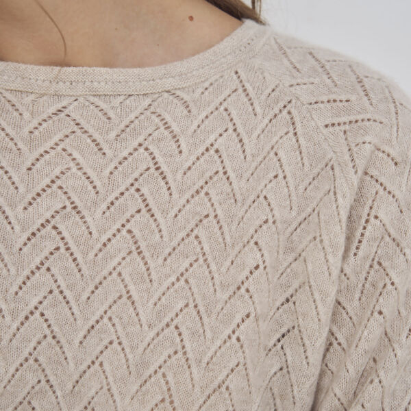 Chuck Sweater, wheat, CARE BY ME