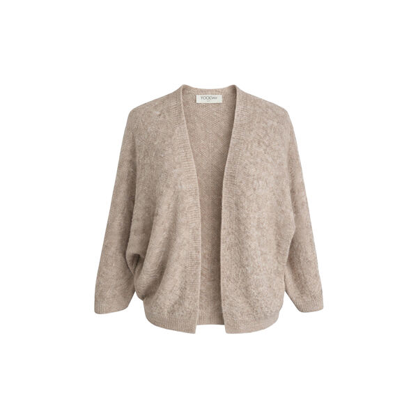 TDBea LS Knit Cardigan, cement, Tooday
