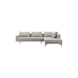 Edge V2 sofa med højrevendt chaiselong, soft 02, Wendelbo