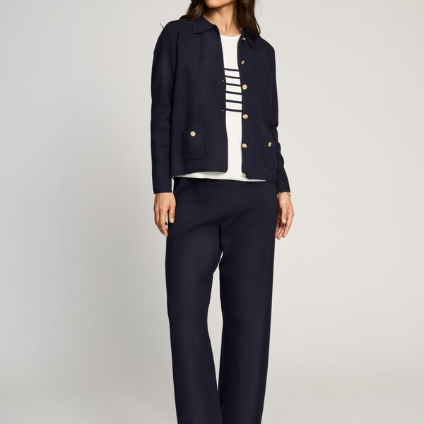 Milano Spring Knit, navy, Micha