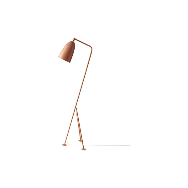 Gräshoppa Floor Lamp, vintage red semi matt Gräshoppa Floor Lamp, vintage red semi matt, GUBI