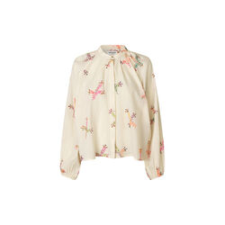 HaileyLL Shirt LS, creme HaileyLL Shirt LS, creme, Lollys Laundry