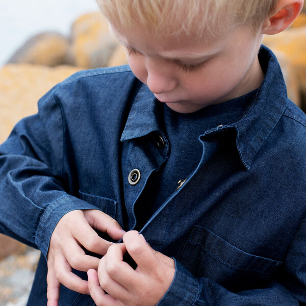 Pocket Shirt, dark denim, Serendipity