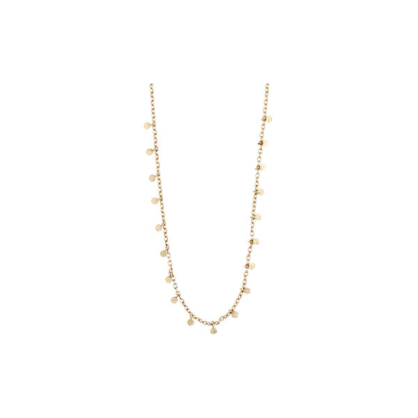 PANNA Coin Halskæde, gold plated, Pilgrim