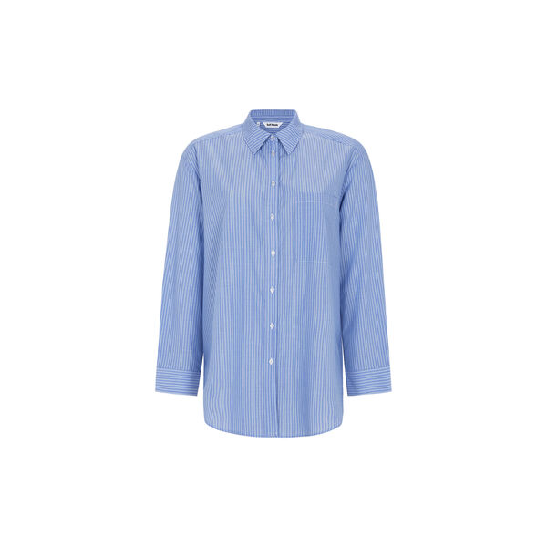 SRVeronica Striped Shirt, stripe blue bonnet, Soft Rebels