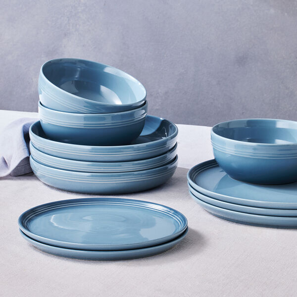 Coupe frokosttallerken 22 cm, chambray Coupe frokosttallerken 22 cm, chambray, Le Creuset