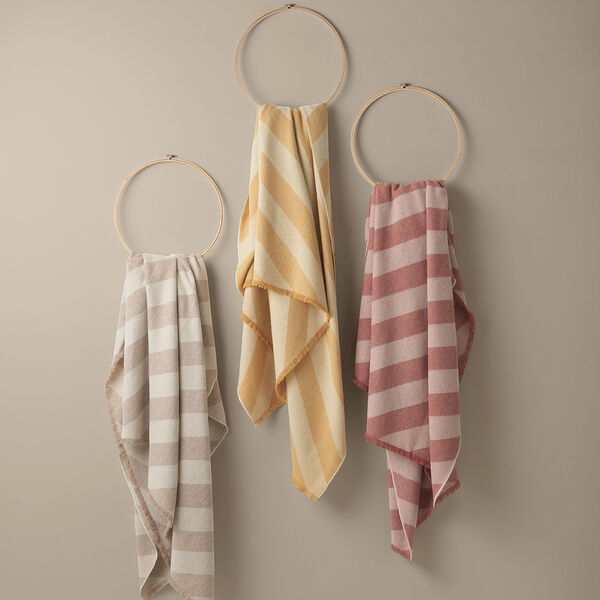 Fishbone plaid, camel, ELVANG