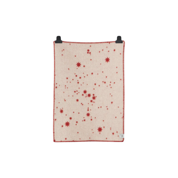 ORION Baby Size Throw, red, Røros Tweed