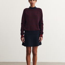 Skirt, dark navy, FUB