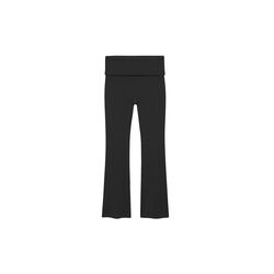 Butter Soft Flare Tights All day, black, Rethinkit
