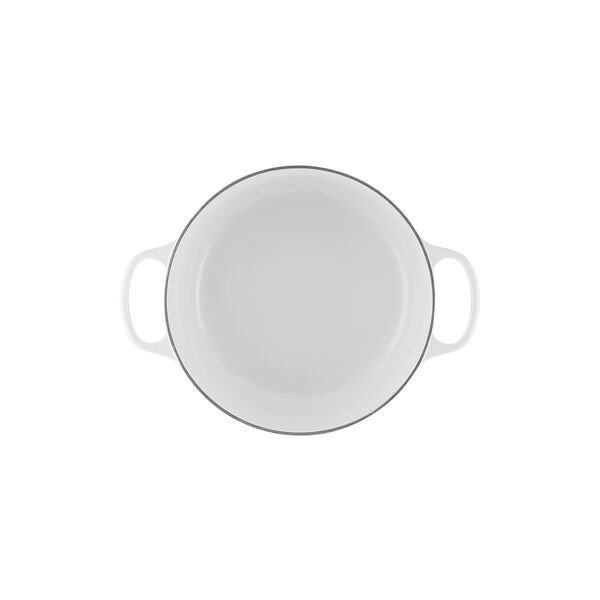 Signature rund gryde &Oslash; 26 cm, white, Le Creuset