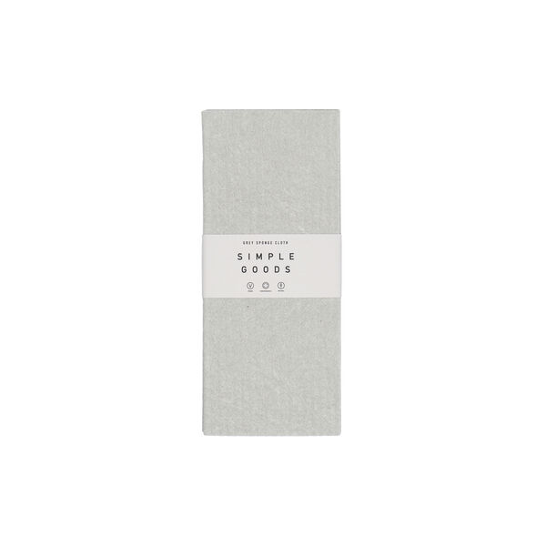 Sponge Cloth, grey Sponge Cloth, grey, Simple Goods