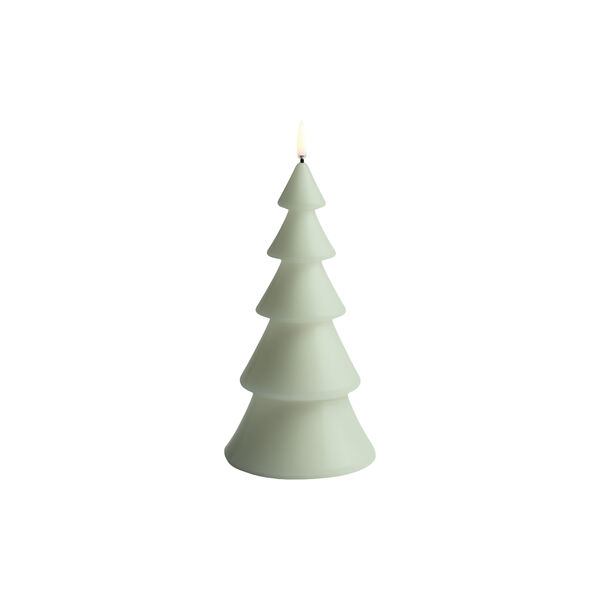 LED Smooth candle Christmas tree | 10x20 | Sage green, Uyuni Lighting