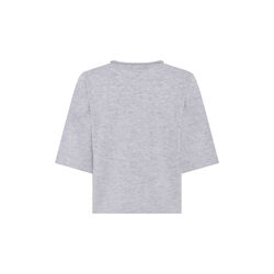 ChalinaBBAndra Knit, light grey melange, Bruuns Bazaar