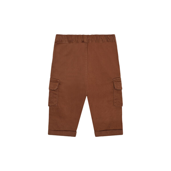 Hctue Peached Canvas Trousers, bison, Hust & Claire