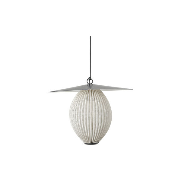 Satellite Outdoor Pendant, cream white semi matt Satellite Outdoor Pendant, cream white semi matt, GUBI
