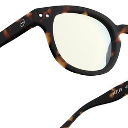 #C READING SCREEN briller, tortoise, IZIPIZI