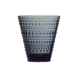 Kastehelmi drikkeglas 2 stk., dark grey, Iittala