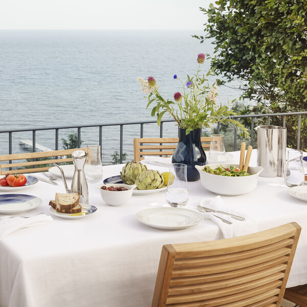 KOPPEL frokosttallerken 22 cm, hvid, Georg Jensen