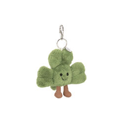Amuseables Siofra Shamrock Bag Charm, Jellycat