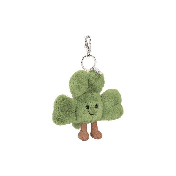 Amuseables Siofra Shamrock Bag Charm, Jellycat