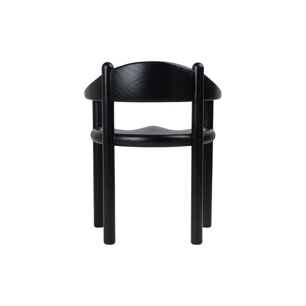 Daumiller Dining Armchair, brown/black pine, GUBI