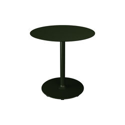 PICO Caf&eacute; Table with Round Base &Oslash; 74, olive green, HOUE