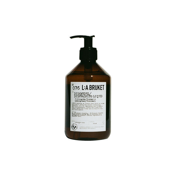 No. 076 Dishwashing Liquid, lemon grass/rosemary No. 076 Dishwashing Liquid, lemon grass/rosemary, L:a Bruket