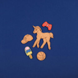 Unicorn trælegetøj | Mint, Crateit