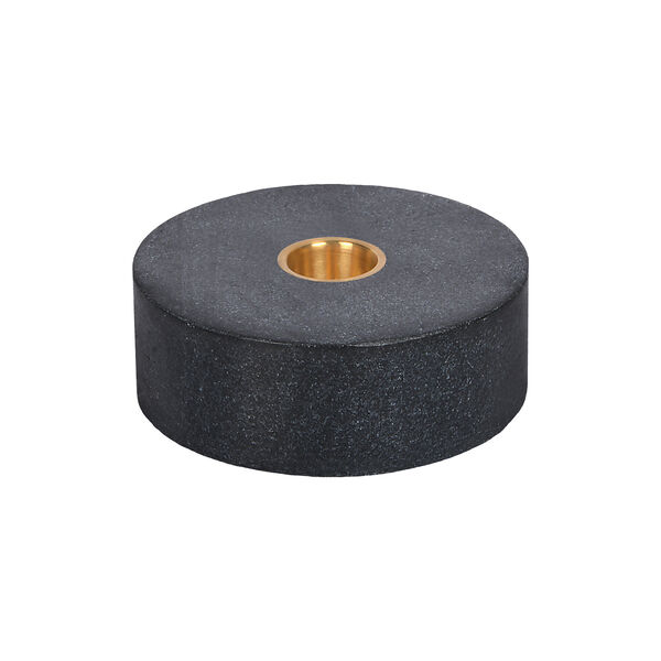 Marble base Candleholder, black, Uyuni Lighting