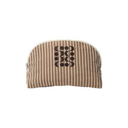 RILEYSW TOILETBAG, brown striped, Sofie Schnoor