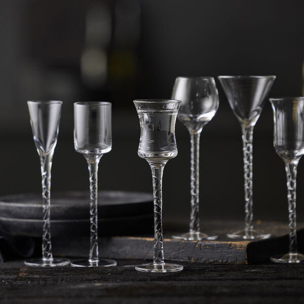 Rom snapseglas 6 stk., Lyngby Glas