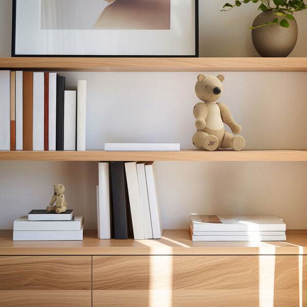 Bjørn stor, eg/ahorn, Kay Bojesen Denmark