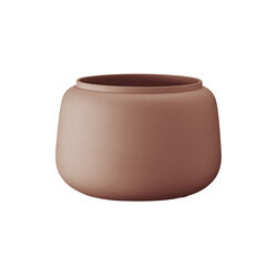 Klassisk vase bred stor, terracotta, Ditte Fischer Copenhagen
