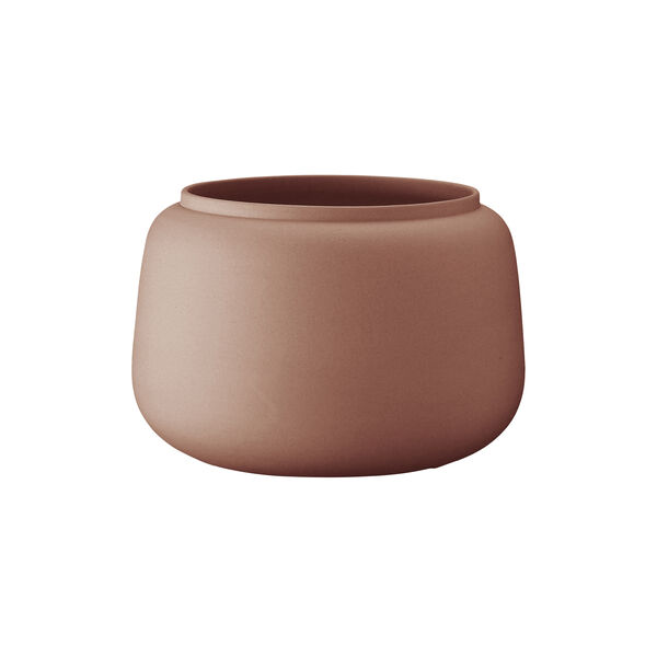 Klassisk vase bred stor, terracotta, Ditte Fischer Copenhagen