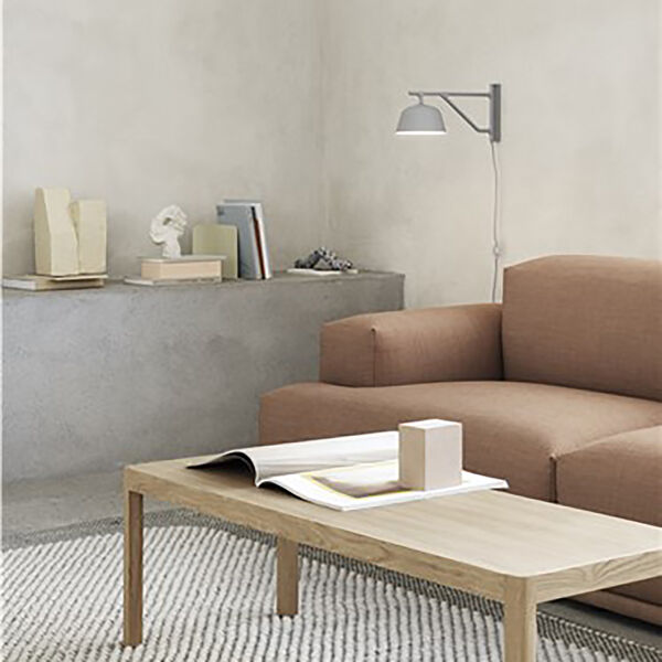 Ambit Wall Lamp, grey, Muuto