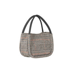 Day GW Woolen Check XS Shopper, forest night, DAY ET