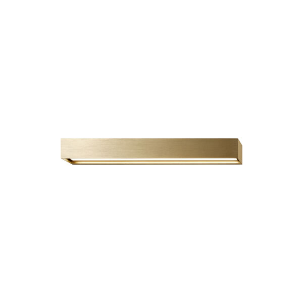 LINEA W3 v&aelig;glampe, brass, LIGHT-POINT