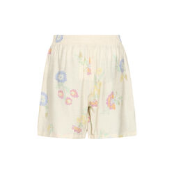 IHGINNI Shorts, cross stitch flowers, ICHI